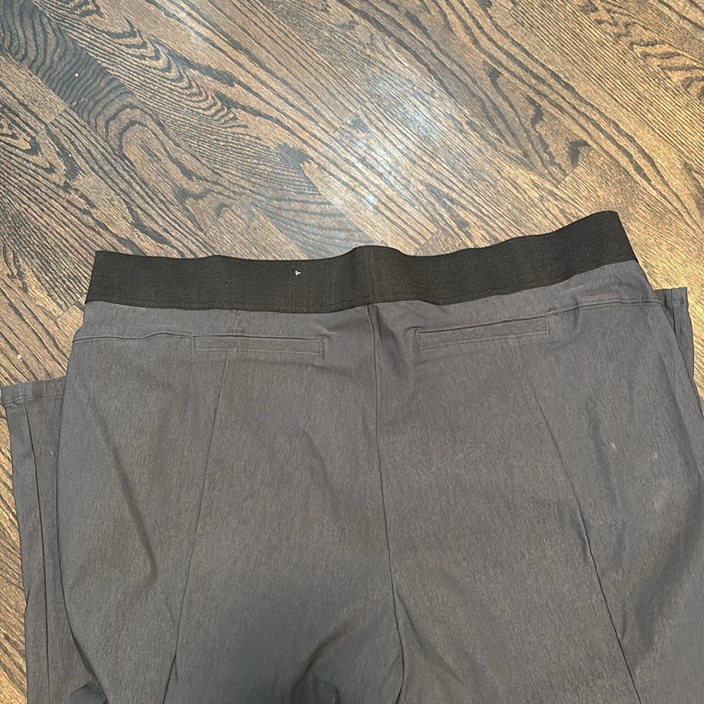Simply Vera stretch cropped pants grey size 22 women - Picture 4 of 5